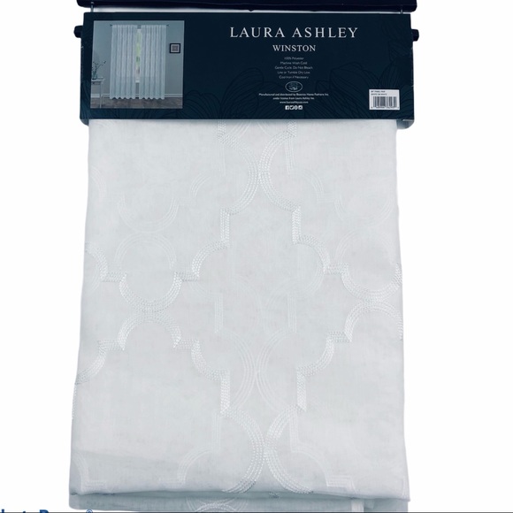 Laura Ashley Winston Embroidered sheer panels - Picture 5 of 8